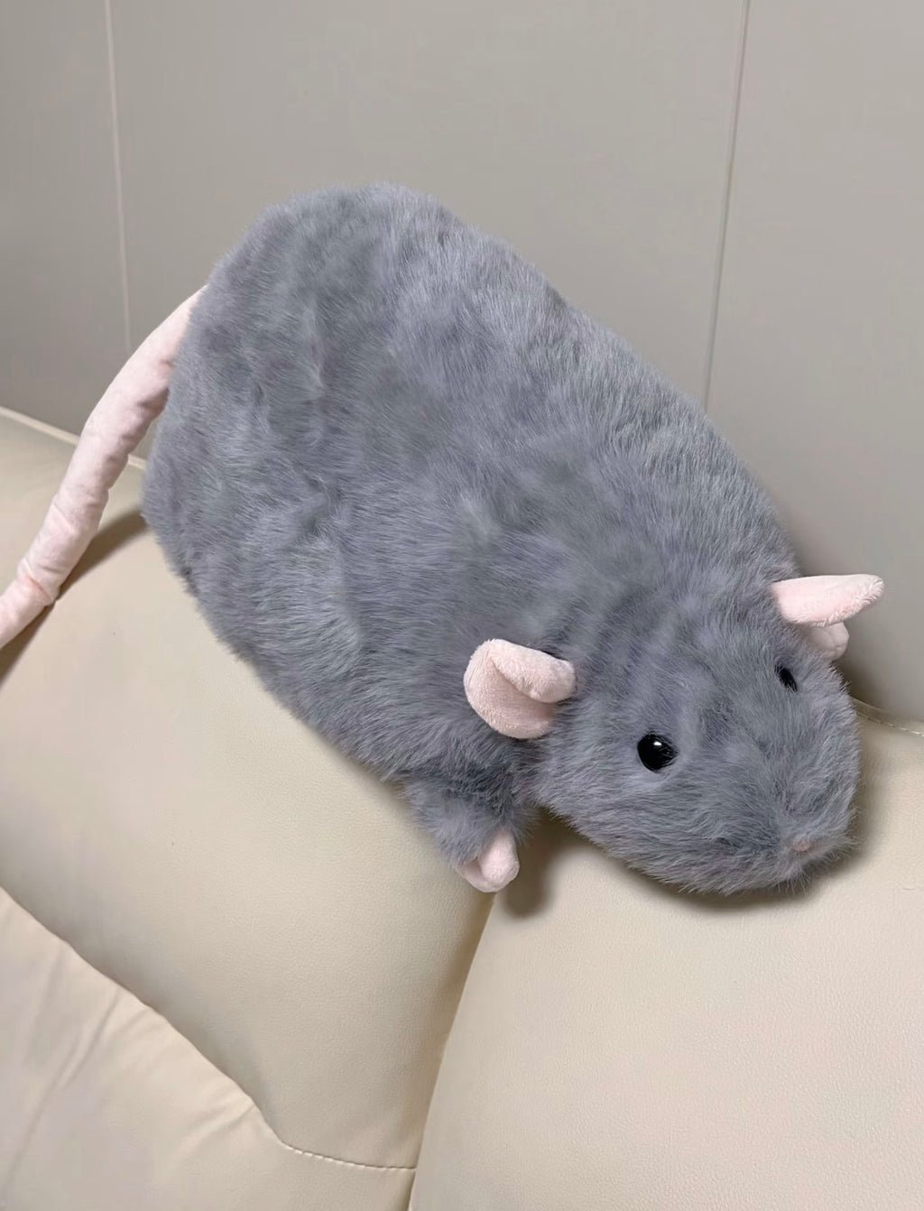 Super-sized squirrel plush toy