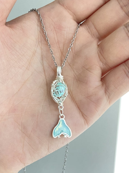 Handmade Pisces necklace