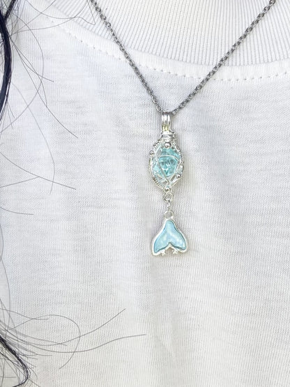 Handmade Pisces necklace