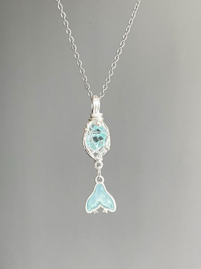 Handmade Pisces necklace