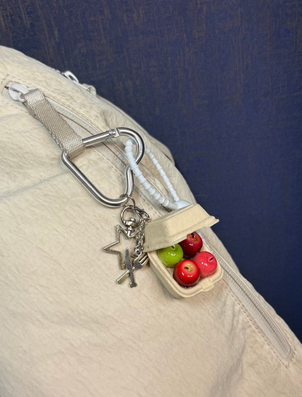 Apple box keychain